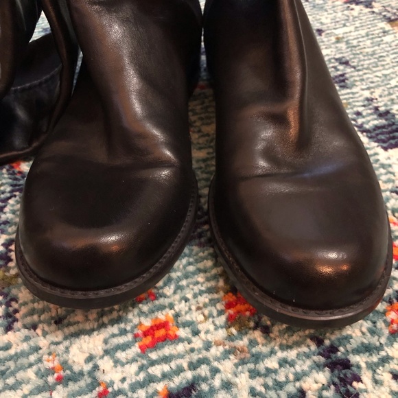 🚫SOLD🚫 Stuart Weitzman 5050 Black Nappa Boots - Picture 4 of 8